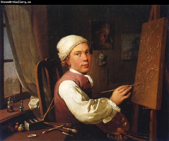 Jens Juel Self portrait